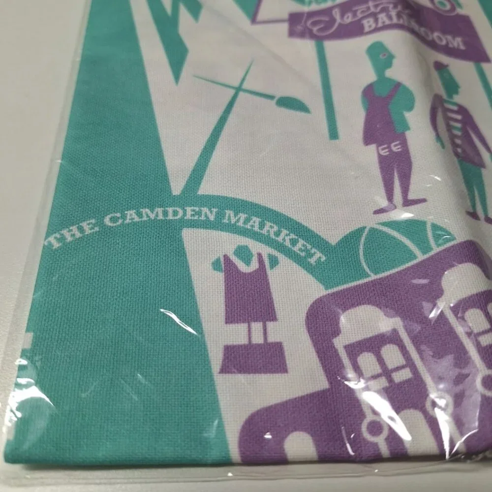 Ray Stanbrook Prints Camden Tea‎ Towel Market Electric Ballroom Tattoo Funky Fun